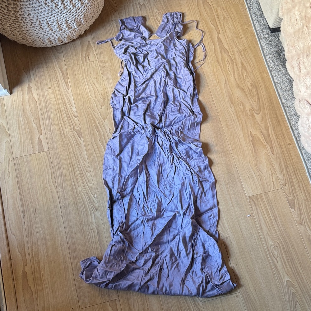 bec + bridge Kai Strappy Maxi Dress lilac